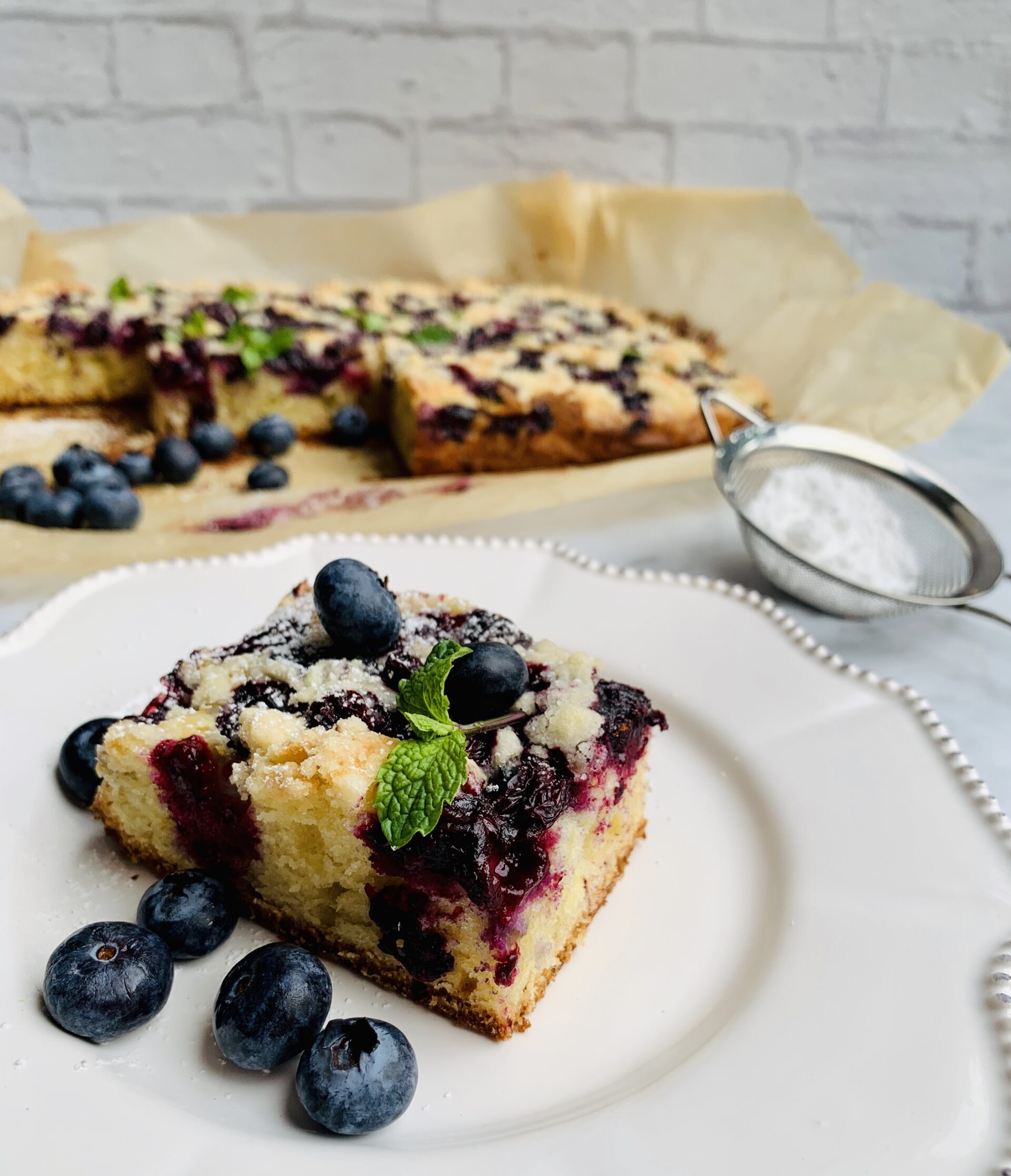 Blueberry Crumb Cake - Hungry Lilies